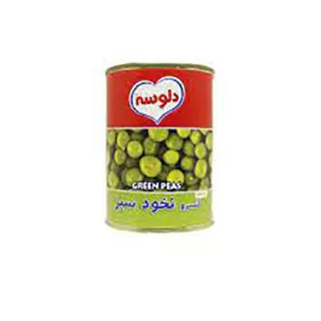 تصویر کنسرو نخود فرنگی دلوسه 400 گرمی