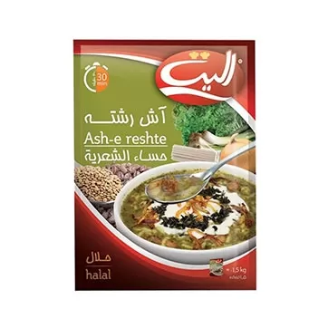 تصویر آش سبزی نیمه آماده الیت 180 گرمی