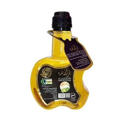 تصویر روغن کنجد پرس سرد برازنده 920 گرم