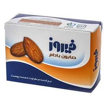 تصویر صابون بادام فیروز 120 گرمی