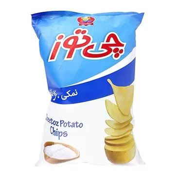 تصویر چیپس با طعم ساده چی توز 140 گرمی