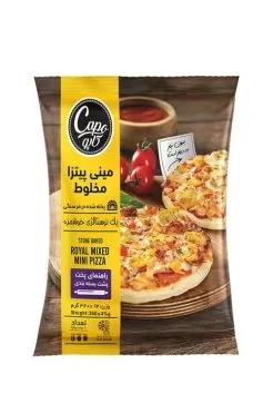 تصویر پیتزا مخلوط رویال مینی کاپو 360 گرمی