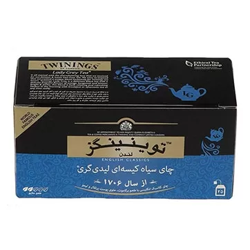 تصویر چای کیسه ای لیدی گری توینینگز 25 عددی