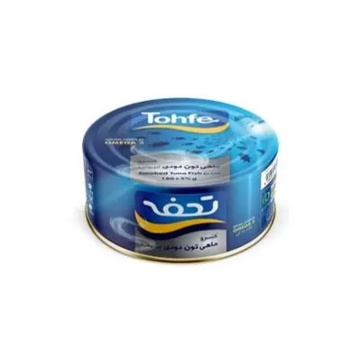 تصویر تن ماهی دودی در روغن تحفه 180گرمی
