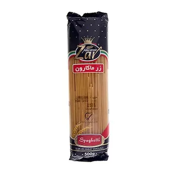 تصویر اسپاگتی قطر 2.5 بوگاتینی زر ماکارون 500 گرمی
