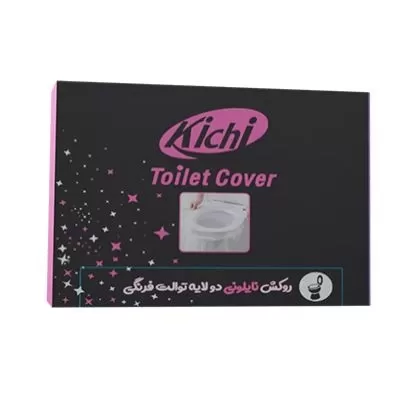 تصویر کاور حل شونده دولایه توالت فرنگی کی چی 24 عددی