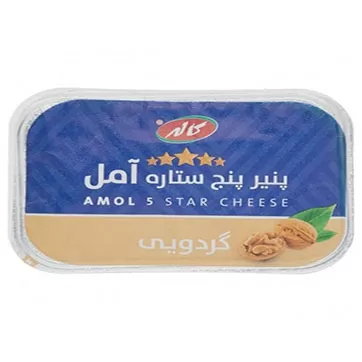 تصویر پنیر پروسس پنج ستاره آمل گردویی کاله 200 گرمی