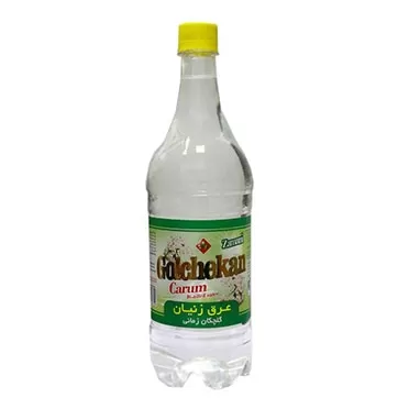 تصویر عرق زنیان گلچکان زمانی 1000 میلی لیتری