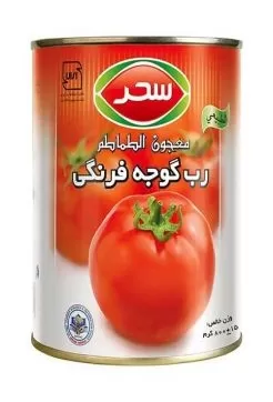 تصویر کنسرو رب گوجه فرنگی سحر 800 گرمی