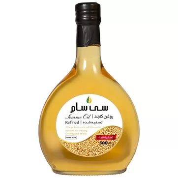 تصویر روغن کنجد تصفیه شده سی سام 500 میلی لیتری