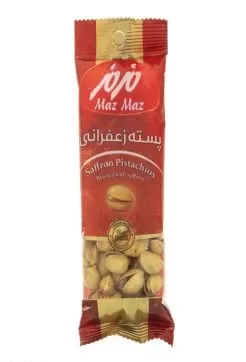 تصویر پسته زعفرانی مزمز 30 گرمی
