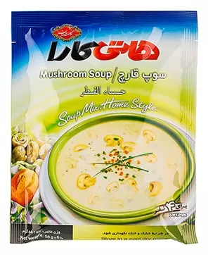 تصویر سوپ قارچ هاتی کارا 55 گرمی