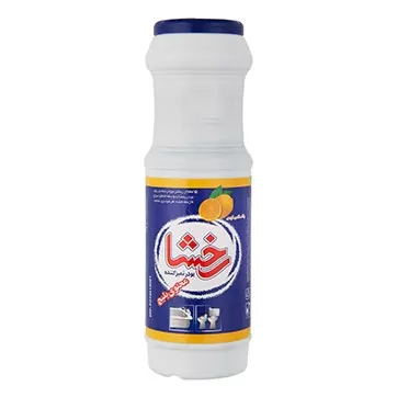 تصویر پودر تمیز کننده با رایحه لیمو رخشا 500 گرمی