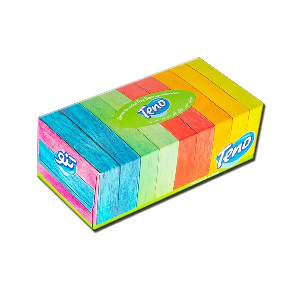 تصویر دستمال کاغذی تنو 2 لایه 150 برگ