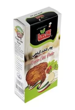 تصویر پودر کتلت گیاهی گلها جعبه ای 120 گرمی