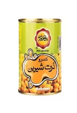 تصویر کنسرو ذرت شیرین بهروز 380 گرمی