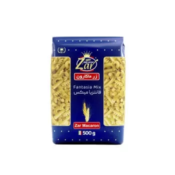 تصویر ماکارونی فرمی فانتزیا میکس زر ماکارون 500 گرمی