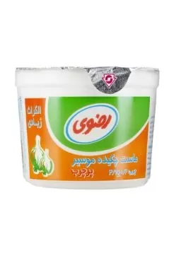 تصویر ماست چکیده موسیر پرچرب رضوی 500 گرمی