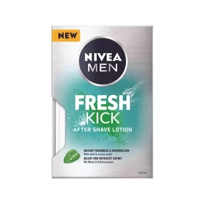 تصویر افتر شیو مدل Fresh Kick مناسب پوست های خشک با رایحه نعنا و کاکتوس نیوآ 100 میلی لیتری