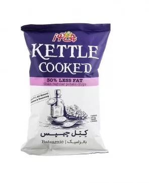 تصویر چیپس کتل با طعم سرکه بالزامیک چی توز 65 گرمی