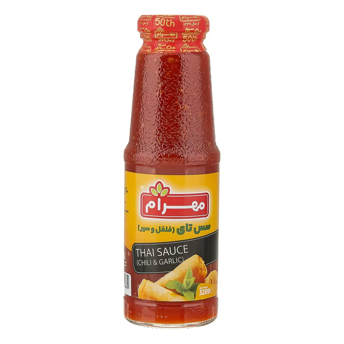 تصویر سس سیر و فلفل مهرام 320 گرمی