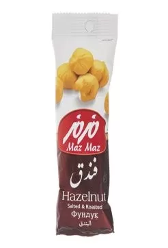 تصویر مغز فندق نمکی مزمز 32 گرمی
