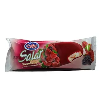 تصویر بستنی سالار توت فرنگی میهن 85 گرمی