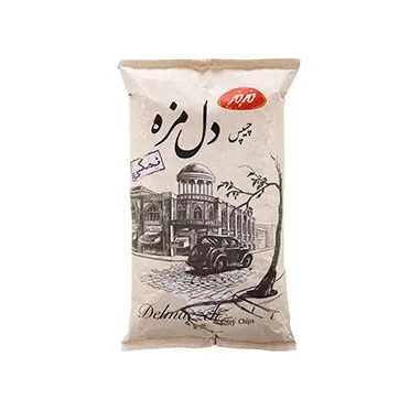 تصویر چیپس با طعم نمکی دل مزه بزرگ 180 گرمی