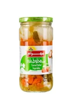 تصویر کنسرو مخلوط شور مهرام 690 گرمی
