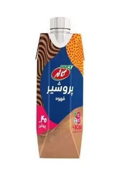 تصویر شیر پروتئینه با طعم قهوه کاله 330 میلی لیتری