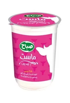 تصویر ماست نیم چرب صباح 600 گرمی