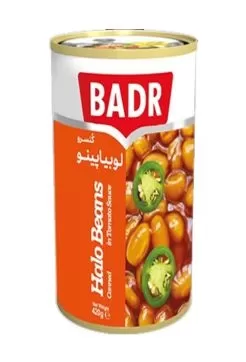 تصویر کنسرو لوبیا پینو بدر 420 گرمی