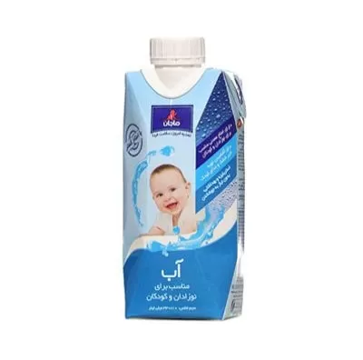 تصویر آب استریلیزه مناسب کودک و نوزاد ماجان 330 میلی لیتری