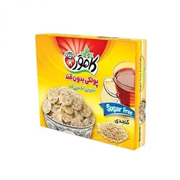 تصویر پولکی بدون قند کنجدی کامور 130 گرمی