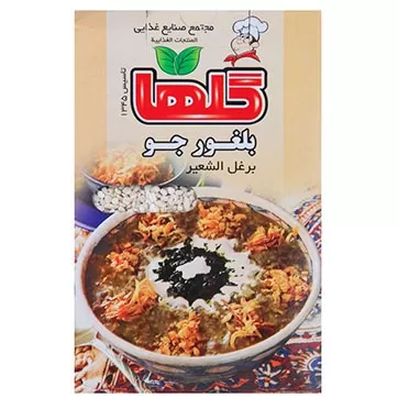 تصویر بلغور جو گلها جعبه ای 300 گرمی