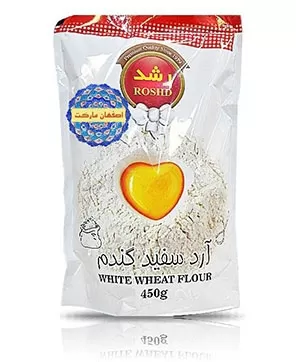 تصویر آرد سفید گندم رشد 450 گرمی