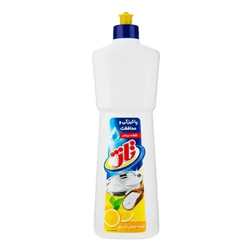 تصویر مایع ظرفشویی حاوی جوش شیرین با رایحه لیمو تاژ 1 لیتری