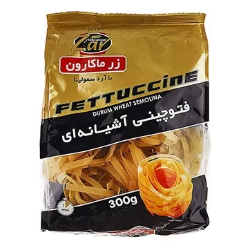 تصویر فرمی فتوچینی آشیانه ای زر ماکارون 300 گرمی