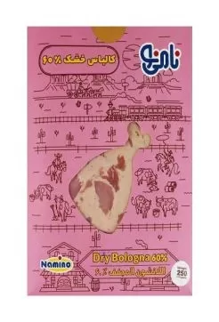 تصویر کالباس خشک 60% نامی نو 250 گرمی