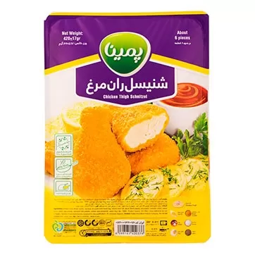 تصویر شنیسل ران مرغ کاله 420 گرمی
