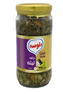 تصویر ترشی لیته دلوسه 630گرمی