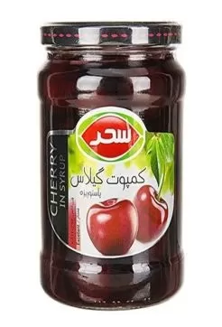 تصویر کمپوت گیلاس سحر 660 گرمی