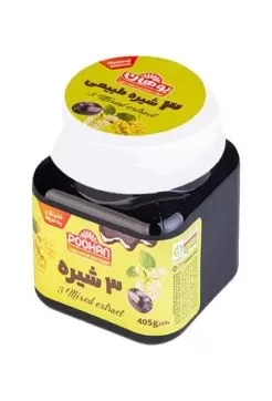 تصویر سه شیره طبیعی پوهان 405 گرمی