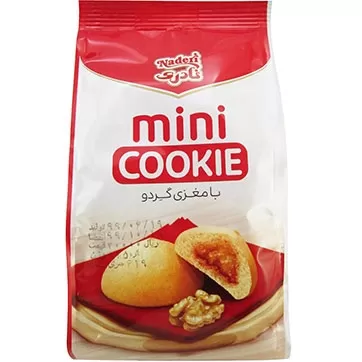 تصویر مینی كوكی مغز گردو نادری 110 گرمی