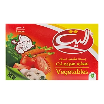 تصویر عصاره سبزیجات الیت 8 عددی