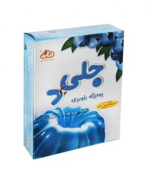 تصویر پودر ژله بلوبری جلی دی 100 گرمی