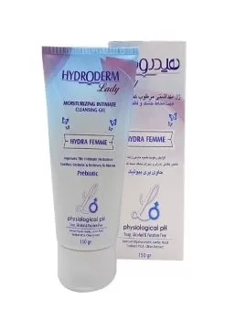تصویر ژل بهداشتی ژنیتال بانوان مرطوب کننده هیدرودرم 150 گرمی