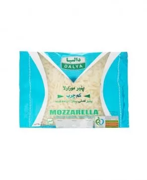 تصویر پنیر پیتزا رنده شده موزارلا کم چرب دالیا 250 گرمی