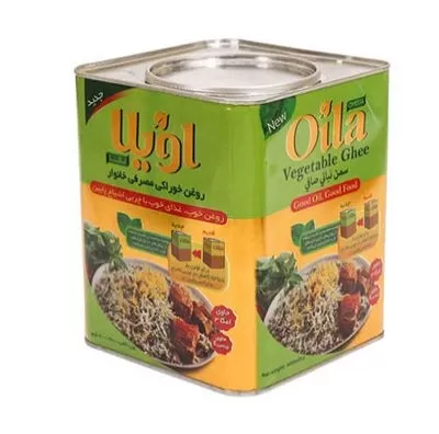 تصویر روغن جامد طلایی حاوی امگا 3 اویلا 5000 گرم