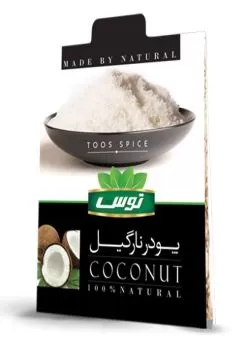تصویر پودر نارگیل توس سلفون 60گرمی